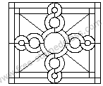 pattern free stained glass